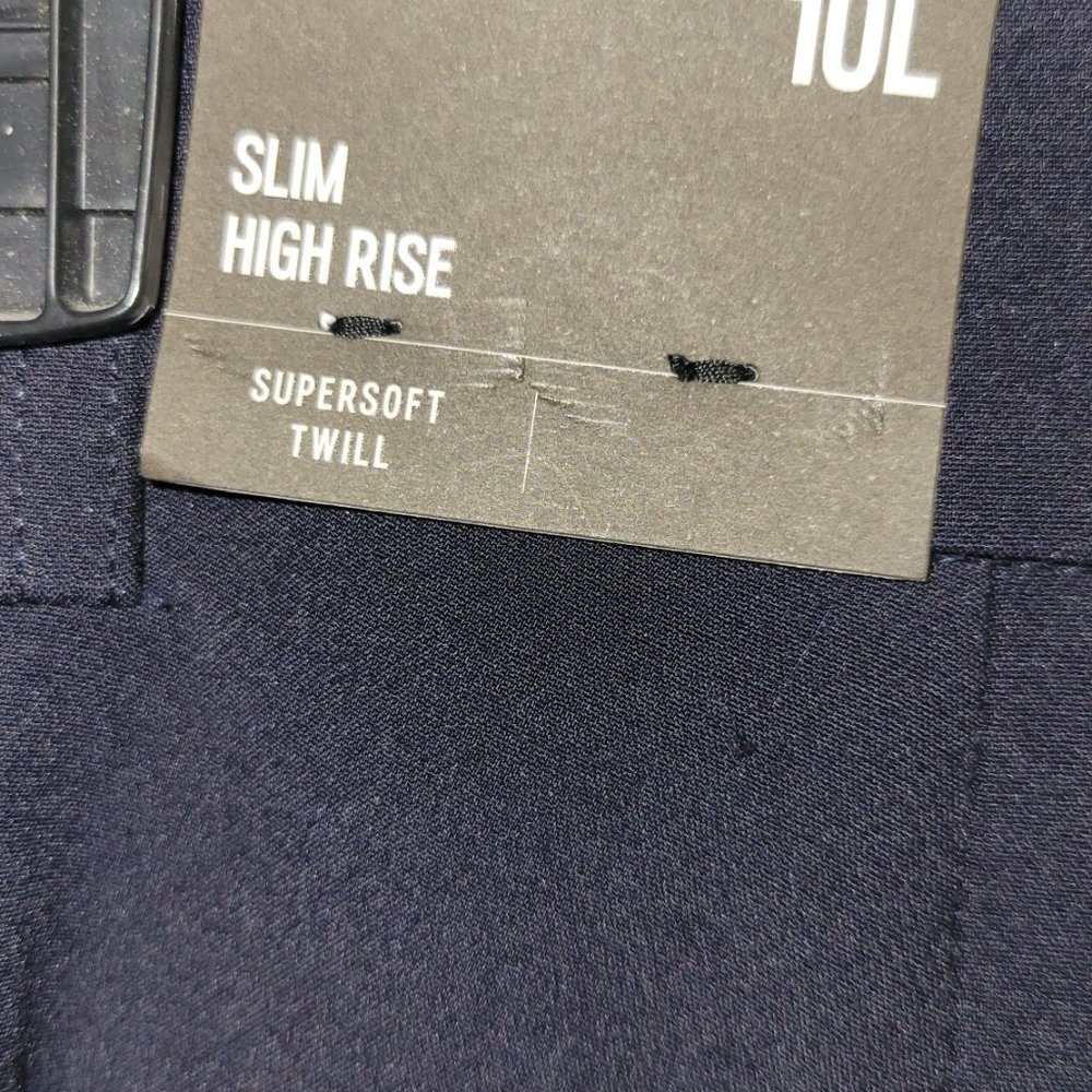 Express Supersoft Twill Slim High Rise - Picture 5 of 6